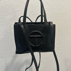 Telfar Black Mini Bag